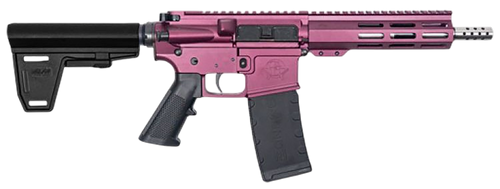 great lakes firearms ar-15 223 wylde 30rd, 7.50" black nitride threaded barrel, m-lok handguard, charcoal green cerakote aluminum receiver picatinny...