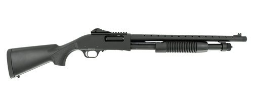 tokarev tx3 12 gauge, 3" chamber, 18.5" barrel, black, ghost ring/fiber optic front sights, synthetic stock, 3 choke tubes, 5rd