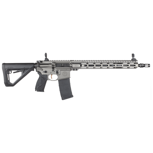 smith & wesson m&p15 axe ar-15 5.56 nato 16" barrel, comp gray cerakote m-lok handguard, magpul dt polymer stock, interchangeable palmswell grip, 30...