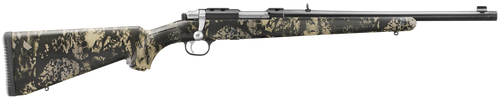 ruger 77/44 44 magnum, 16.6" barrel, blued, camo