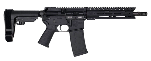 diamondback db15 carbon ar15 pistol 5.56mm/223 10" barrel, magpul moe grip, 9" m-lok rail,sba3 brace, 30rd 