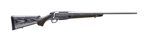 tikka t3x laminated full size 7mm prc 3rd,22.40" stainless threaded barrel, stainless steel drilled & tapped receiver, oil gray fixed laminate stock