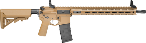 springfield saint victor v2 ar-15 5.56 nato 16" coyote brown anodized receiver w/picatinny rail, m-lok handguard, b5 enhanced sopmod stock, 30 rd