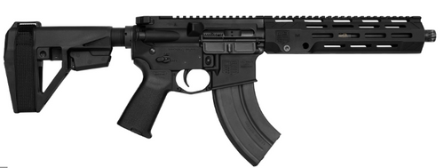 diamondback db15 ar-15 pistol 338 arc 10.50" barrel, m-lok handguard, black synthetic sb tactical sba5 brace, magpul grip, 26 rd
