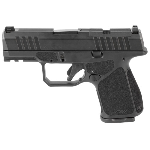 rost martin rm1s 9mm, 3.6" barrel, black, front white dot, black serrated rear, optics ready, rmr mount plate, 15rd-12rd
