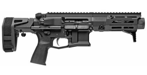 maxim defense industries pdx, semi-automatic , ar, 5.56mm/223 remington, 5.5" barrel, scw  brace, anodized finish, black, m-lok compatible handguard,...
