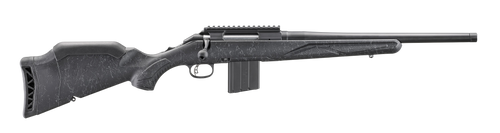 ruger american gen ii patrol 6mm arc, 16.1" threaded barrel, black cerakote, 10rd, ar mag type