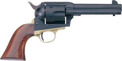 uberti 1873 cattleman hombre, .45 colt, 4.75" barrel, 6rd, walnut