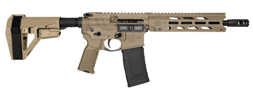 diamondback db15 300 blackout, 10" barrel, flat dark earth, brace, 30rd