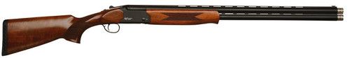gforce arms gf5 filthy pheasant 28 ga break open 3" 2rd 28" black over/under vent rib barrel, black aluminum receiver, fixed turkish walnut stock, 5...