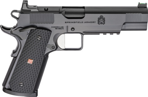springfield 10-8 performance master class aos 9mm, 5" match barrel, optics ready, vz grips, 8rd