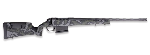 weatherby 307 range xp 2.0 6.5 weatherby rpm, 26" graphite black threaded, drilled-tapped, black-gray-green sponge, adj cheek, muzzle brake, 5rd