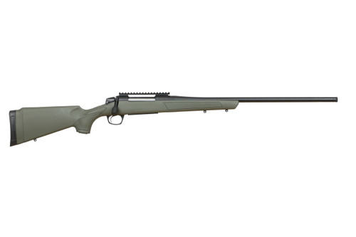 cva cascade 6.5 creedmoor 4rd,22" graphite black cerakote steel threaded barrel & receiver picatinny rail, olive drab green adj lop synthetic stock