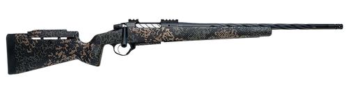 seekins precision havak ph3 7mm remington mag 22" black fluted threaded barrel, black picatinny rail steel receiver, adj cheek riser woodland shadow...