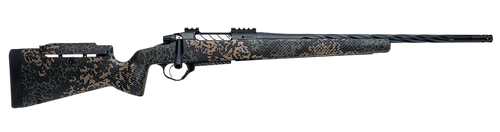 seekins precision havak ph3 300 win mag 22" black fluted threaded barrel, black picatinny rail steel receiver, adj cheek riser woodland shadow...