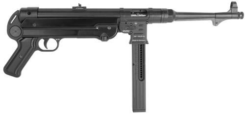 blue line solutions mauser mp40p 22lr, 10" barrel, black polymer grip, 23rd