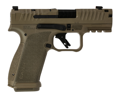 canik mete mc9 prime 9mm, 3.64" barrel, fde finish, 17rd
