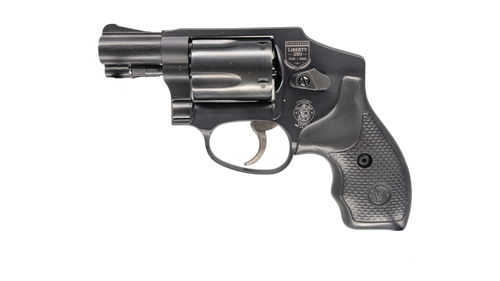 smith & wesson 442 airweight liberty 250th anniversary 38 special +p, 1.88" barrel, black, rubber grip, 5rd