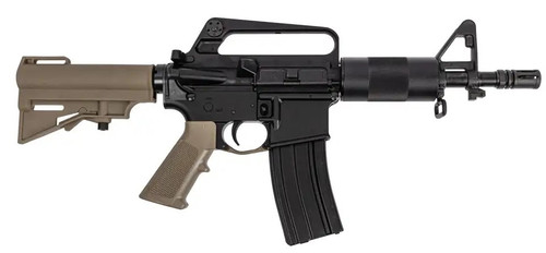 dpms panther arms kitty kat fde a2 ar15 pistol 300 bo 7.50" threaded barrel, c7 carry handle, fde car brace & a2 style grip, 30 rd