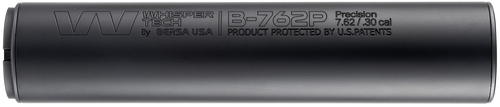 talon armament whisper tech 7.62 nato black aluminum/stainless steel m18x1.5