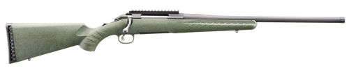 glenfield model a full size 350 legend 5rd,20" matte black threaded barrel, matte black alloy steel receiver picatinny rail, moss green splatter...