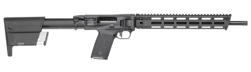 smith & wesson m&p fpc 5.7mmx28mm, 16.25" threaded barrel, black, stock mag storage, 3x22rd mags