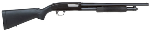 mossberg 500 persuader 12 gauge, 18.5" cylinder bore barrel, pump action