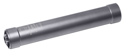 q el camino rimfire suppressor, 22 lr, .95" diameter, 5.95" overall length, titanium, black, 1/2x28