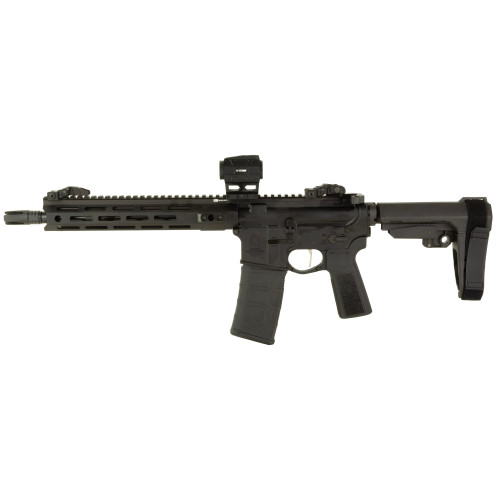 springfield saint victor v2 gear pac ar-15 pistol 5.56 nato 30+1 11.50" barrel, m-lok handguard, black sb tactical sba3 brace, b5 p type 23 grip