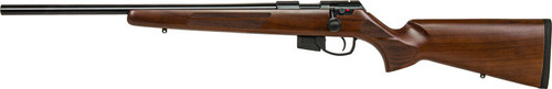 anschultz 1761l d hb 22lr 20" blued/walnut classic left hand