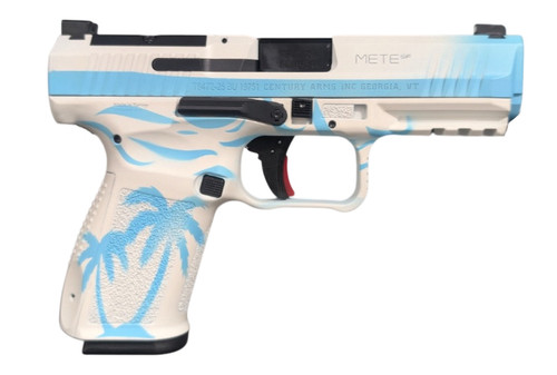 canik mete sf 9mm, 4.19" barrel, malibu cerakote, optic ready, 15rd