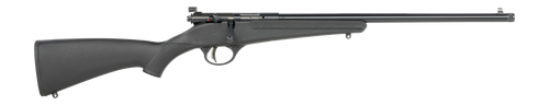 savage rascal f-sr 22 lr, 16" threaded barrel, black, synthetic stock, single shot