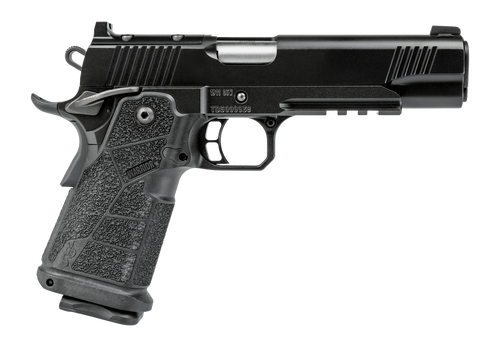 kimber america ds warrior ls 9mm, 5" bushing barrel, deep crown, kimpro black, carbon fiber grips, tritium front, optics ready, rmr mount, 2x10rd...