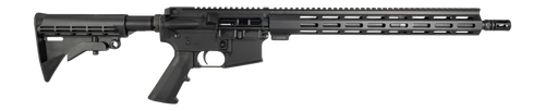 one horse oh-15 (ar15)  5.56mm 30rd, 16" threaded barrel, black, picatinny, m-lok, m4 6 position stock, a2 grip