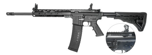 ati milsport 5.56x45mm 30rd,16" barrel, black picatinny rail receiver, 10" m-lok, ria limited edition "honoring freedom" 1 of 1000
