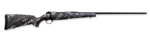 weatherby mark v backcountry 2.0 ti full size 338 wby rpm 4rd,24" + 2" graphite black cerakote fluted threaded barrel, titanium drilled & tapped...