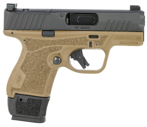 kimber r7 mako, flat dark earth, optics ready, 9mm 11rd-15rd mags