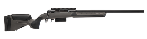 savage arms 212 harvester, bolt action shotgun, 20 gauge, 3" chamber, 22" d barrel, matte finish, black, gray synthetic stock, 2rd