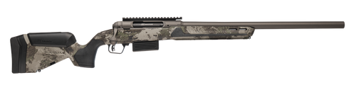 savage arms 212 harvester, bolt action shotgun, 20 gauge, 3" chamber, 22" d barrel, cerakote finish, gun metal bronze, woodland camo synthetic stock,...