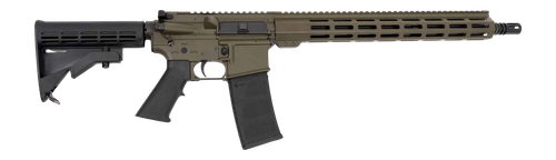 andro corp aci-15 bravo 5.56mm 30rd,16" black nitride threaded barrel, olive drab green aluminum receiver picatinny rail, m-lok handguard, m4 black...