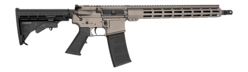 andro corp aci-15 bravo 5.56mm 30rd,16" black nitride threaded barrel, tungsten aluminum receiver picatinny rail, m-lok handguard, m4 black polymer...