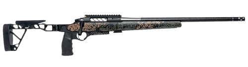 seekins precision element hunter m3 308 winchester, 20" threaded carbon barrel, brake, black, hunter chassis, woodland shadow, triggertech trigger,...
