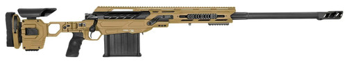 cadex cdx-50 tremor 50 bmg 5rd, 29" match grade threaded barrel, picatinny rail, adj folding hybrid tan stock, 842940111541