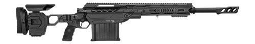cadex cdx-50 tremor 50 bmg 5rd, 20.6" match grade threaded barrel, picatinny rail, adj folding black stock-grip