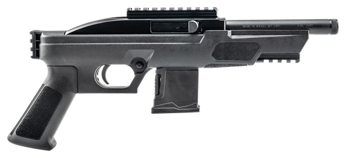 rossi rs22 ,compact, 22 lr, 6" threaded barrel, matte finish, black, ar-style  grip, picatinny rail, manual safety, 10rd, 1 magazine