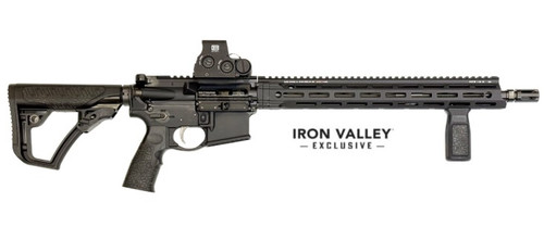 daniel defense ddm4 v7, 5.56, 16" barrel, *factory installed eotech xps2-0, mfr xs 15.0 m-lok rail, black, 32-rd