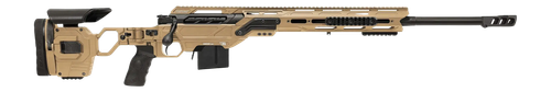 cadex cdx-mc kraken 6.5 creedmoor 10rd, 24" match grade threaded barrel, hybrid tan receiver picatinny rail, m-lok handguard, hybrid tan adjustable...