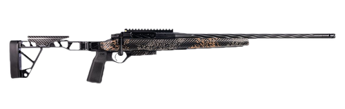 seekins precision havak slam 308 win 16" spiral fluted barrel, 20 moa rail w/bubble level receiver, skeletonized carbon fiber woodland shadow camo...