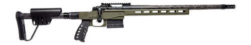 horizon firearms venatic dm 308 win 22" socom black proof research cf threaded barrel, socom black receiver picatinny rail, arca rail, olive drab...