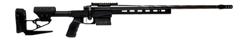 horizon firearms vandal dm 7mm prc 22" black chrome spiral fluted threaded barrel, black chrome receiver picatinny rail, arca rail, black anodized...